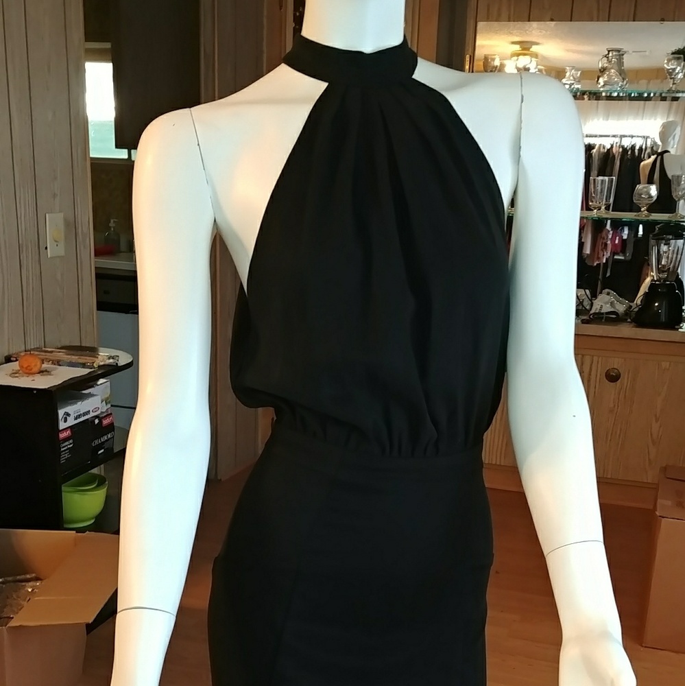 NWT Animal Behavior Nocturnal Dress Black